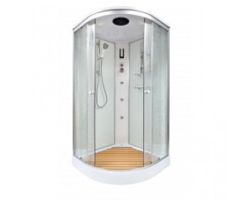 Deto душевая кабина EM 1510 с электрикой и гидромассажем