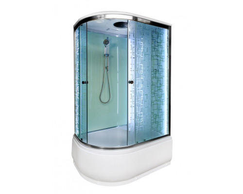 Deto душевая кабина EM 4511 R LED с гидромассажем
