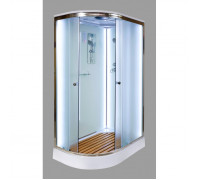 Deto душевая кабина D 102-S R с крышей и Led подсветкой