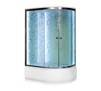 Deto душевая кабина EM 4511 L LED с гидромассажем