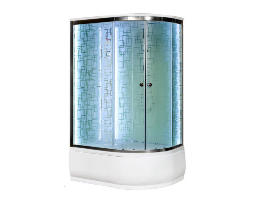 Deto душевая кабина EM 4511 L LED с гидромассажем