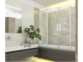 СТЕКЛЯННАЯ ШТОРКА ДЛЯ ВАННОЙ