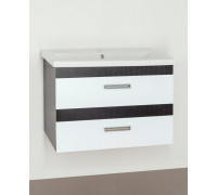 Тумба с раковиной Style Line подвесная Сакура, Como 80, Люкс PLUS