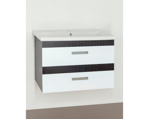 Тумба с раковиной Style Line подвесная Сакура, Como 80, Люкс PLUS