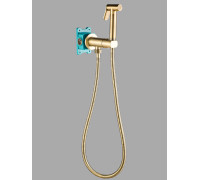 Гигиенический душ с прогрессивным смесителем скрытого монтажа AGATA AL-877-09  бронза