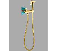 Гигиенический душ с прогрессивным смесителем скрытого монтажа AGATA AL-877-08  золото