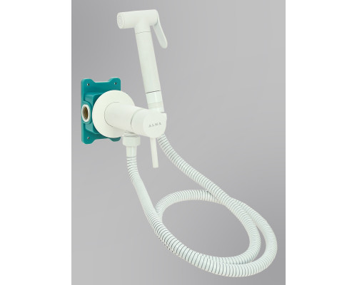 Гигиенический душ со смесителем BENITO AL-859-06 белый