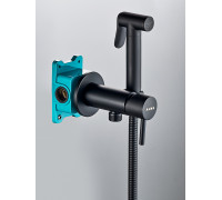 Гигиенический душ со смесителем BENITO AL-859-05  черный