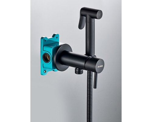 Гигиенический душ со смесителем BENITO AL-859-05  черный