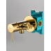 Гигиенический душ со смесителем BENITO AL-859-08  золотой