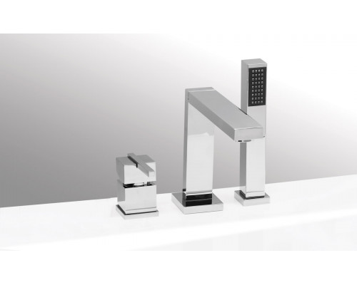 VEGA смеситель на борт ванны QUADRO (3 элемента)