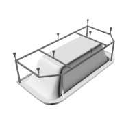 каркас Vayer Options BTW 180x85